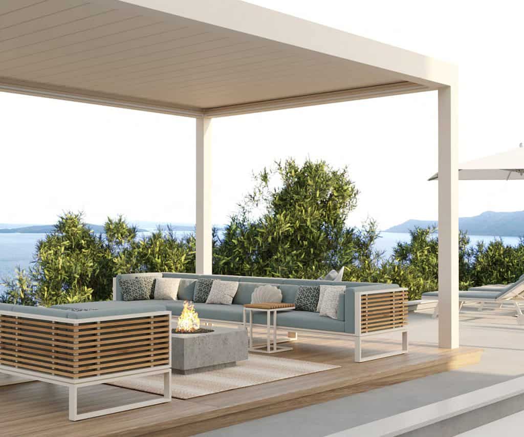 maxxmora outdoor living concept terrassenueberdachung gewerbe hanoi 1024x853 - Gastronomie Lösungen